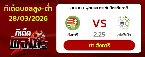 ฮังการี vs สโลวีเนีย
