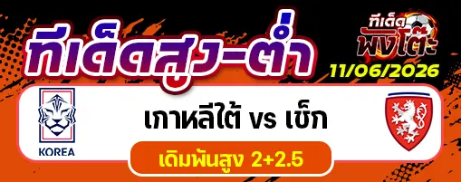 เกาหลีใต้ vs เช็ก