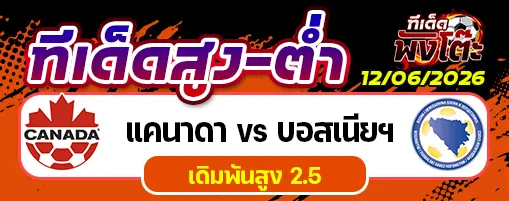 แคนาดา vs บอสเนียฯ