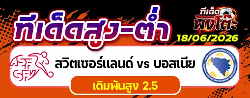 สวิตเซอร์แลนด์ vs บอสเนียฯ
