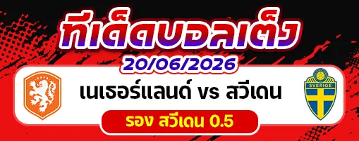 เนเธอร์แลนด์ vs สวีเดน