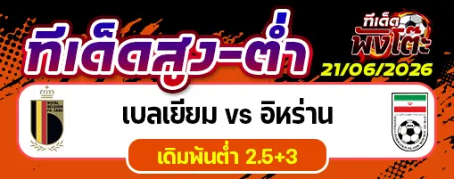 เบลเยียม vs อิหร่าน