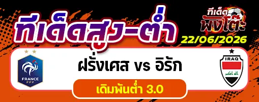 ฝรั่งเศส vs อิรัก