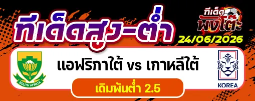 แอฟริกาใต้ vs เกาหลีใต้