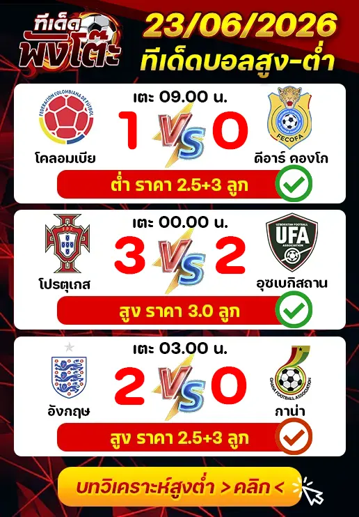 ผลงานของเมื่อวาน