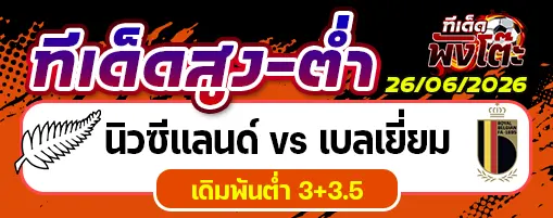 นิวซีแลนด์ vs เบลเยี่ยม