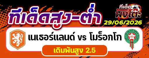 เนเธอร์แลนด์ vs โมร็อกโก