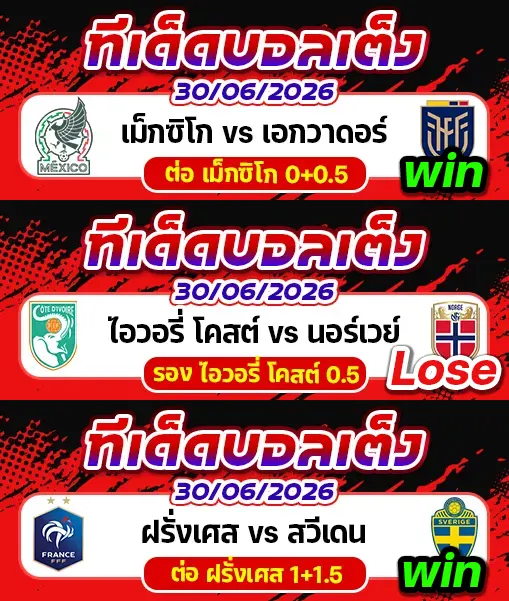 ผลงานของเมื่อวาน