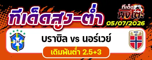 บราซิล vs นอร์เวย์