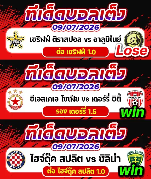 ผลงานของเมื่อวาน