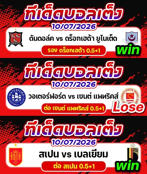 ผลงานของเมื่อวาน