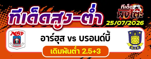 อาร์ฮุส vs บรอนด์บี้