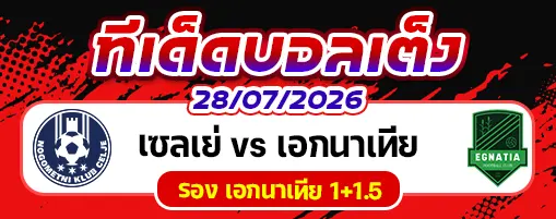 เซลเย่ vs เอกนาเทีย
