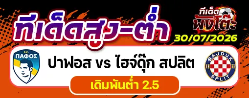 ปาฟอส vs ไฮจ์ดุ๊ก สปลิต