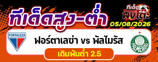 ฟอร์ตาเลซ่า vs พัลไมรัส