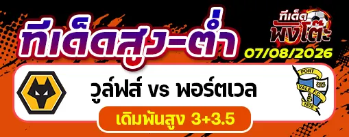 วูล์ฟส์ vs พอร์ตเวล
