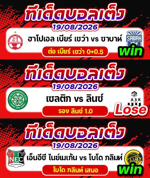 ผลงานของเมื่อวาน