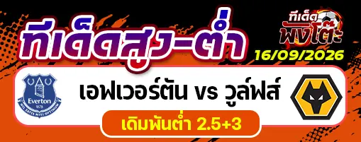 เอฟเวอร์ตัน vs วูล์ฟส์